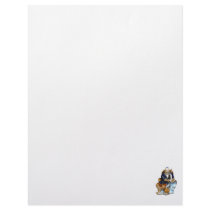 Bonsai Mudman Fishing Design Personalized Letterhead