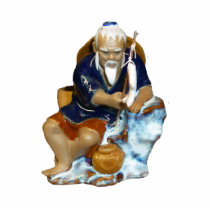 Bonsai Mudman Fishing Design Photo Cut Out