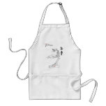 Bonsai Sketch Apron by Robert Steven