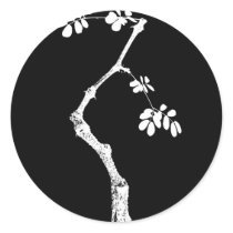 Bonsai Round Sticker