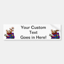 Bonsai Still Live Graphic Image Bumper Stickers