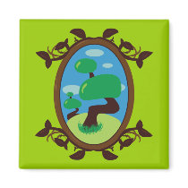 Bonsai Tree magnets by toxiferous Bonsai Tree magnets