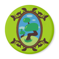 Bonsai Tree Fridge Magnets