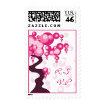 Bonsai Tree Stylish RSVP Postage Stamp