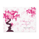 Bonsai Tree Stylish Save the Date Announcement Postcard