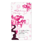 Bonsai Tree Stylish Wedding Custom Shipping Labels