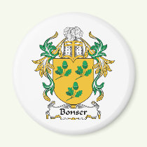 Bonser Family Crest Magnet