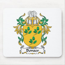 Bonser Family Crest Mousepad