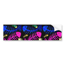 Bony Fish Bumper Sticker