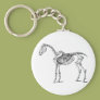 Bony Horse Keychain