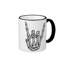 Bony Rock Hand Coffee Mugs