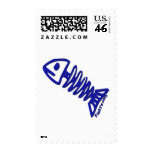 BonyFish Blue by FishTs.com Stamp