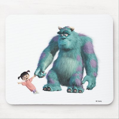 Boo and Sulley Disney mousepads