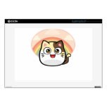 Boo as Cat Design Products Laptop Decal