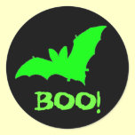 'Boo' Bat stickers