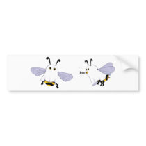 Boo Bee Bumper Sticker