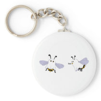 Boo Bee Keychain