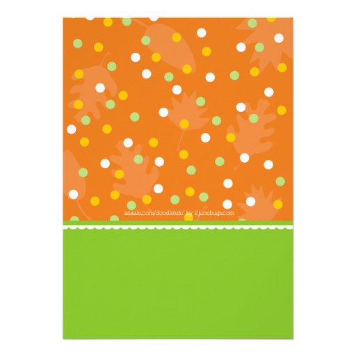 Boo Birthday Bash Pumpkin Party Invitation