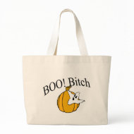 Boo Bitch (Pumpkin Ghost) bag
