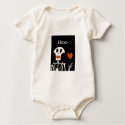 Boo Boo Baby Skull Girl t-shirts by michmarq Boo Boo Baby Skull Girl t-shirts
