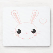 Boo-Boo Bunny Chan Mouse Pad mousepads by Maliel Boo-Boo Bunny Chan Mouse Pad mousepads