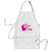 boo bunny booty call backup apron