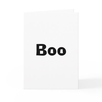 Boo cards