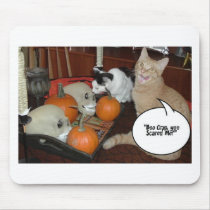 Boo Crap, You Scared Me! mousepads