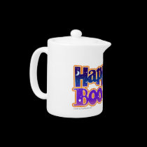 BOO DAY HALLOWEEN TEA POT or MINI-PITCHER teapots