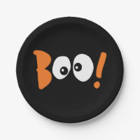 BOO! EYEBALLS | HALLOWEEN PARTY PLATE 7 INCH PAPER PLATE