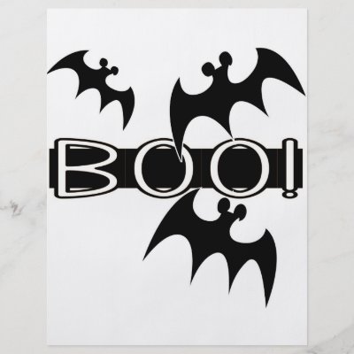 Boo! flyers