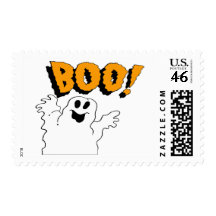 Boo Ghost 2 Postage Stamp
