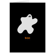 Boo Ghost Greeting Cards