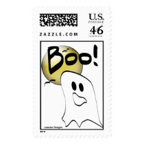 Boo Ghost Halloween STamps
