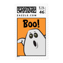 Boo Ghost! postage by FredzCards Boo Ghost! postage