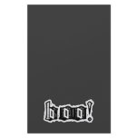 Boo! Gothic Engraved stationery