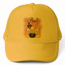 Boo! Halloween Cap hats by ArmyMomCreations Boo! Halloween Cap hats