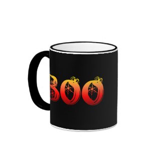 Boo Halloween Coffee Mugs