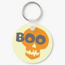 Boo Halloween Skull keychains