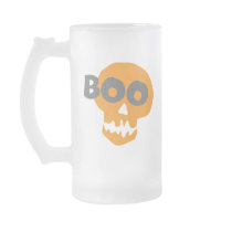 Boo Halloween Skull mugs by cdandc Boo Halloween Skull mugs