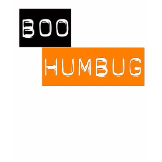 Boo Humbug Anti Halloween T-shirt shirt