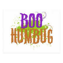 Boo Humbug Postcards