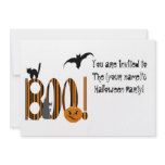 Boo! Custom Invites