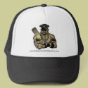 BOO Leather Daddy Trucker Hat!