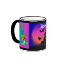 Boo Monster with Pumpkin Mug