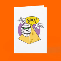 boo mummy and pyramid cards