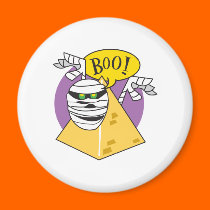 boo mummy and pyramid magnets
