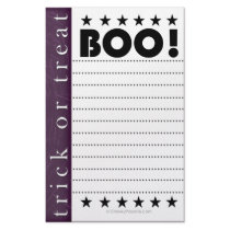 Boo Notes Stationery