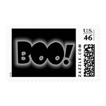 BOO! POSTAGE STAMP
