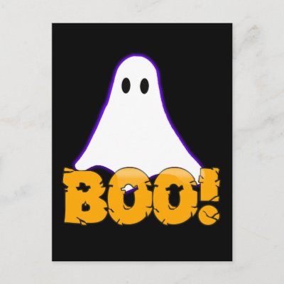 Boo! postcards